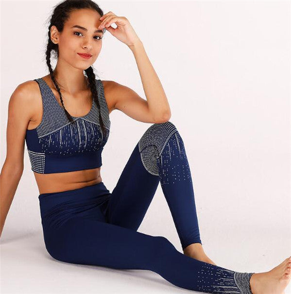 Moisture wicking yoga set