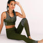 Moisture wicking yoga set