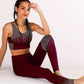 Moisture wicking yoga set