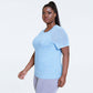 Yoga Clothes Oversized Yoga Blouse Sports Short-sleeve