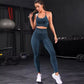2 Pieces Women's Tracksuit Seamless Yoga Set Workout Sportswear Gym Clothing High Waist Leggings Fitness Sports Suits