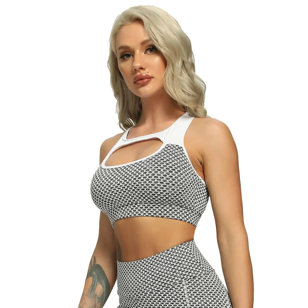 Seamless Sports Bra Crop Top