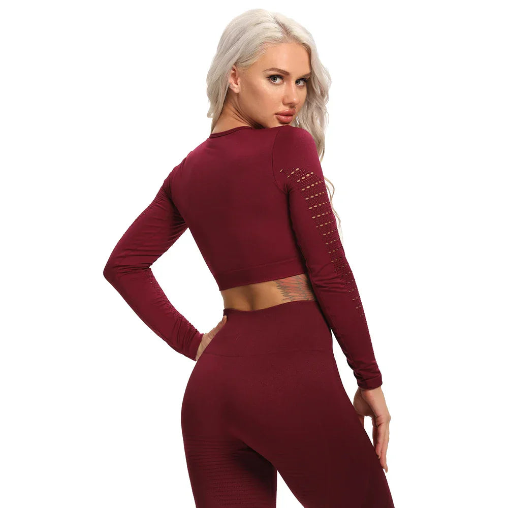 Long Sleeve Workout Tops for Women