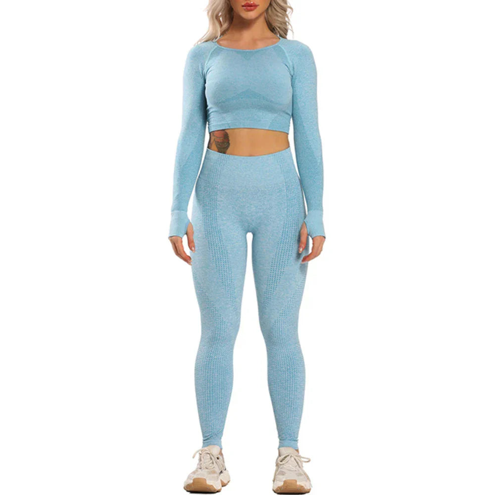 Seamless Yoga Set for Fitness