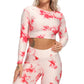 Sexy Training Textured Yoga Top