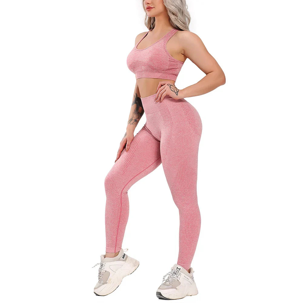 Seamless Yoga Set for Fitness