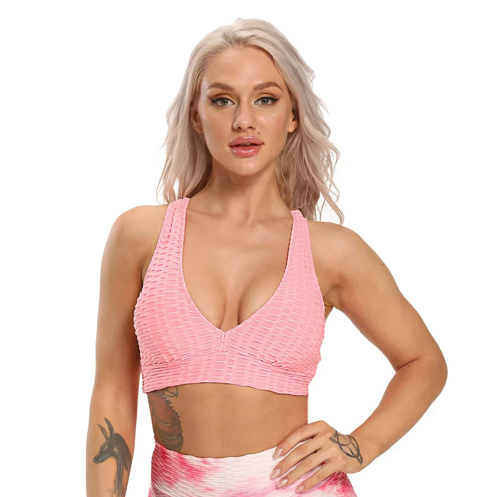 Sexy Backless Yoga Tops for Fitness