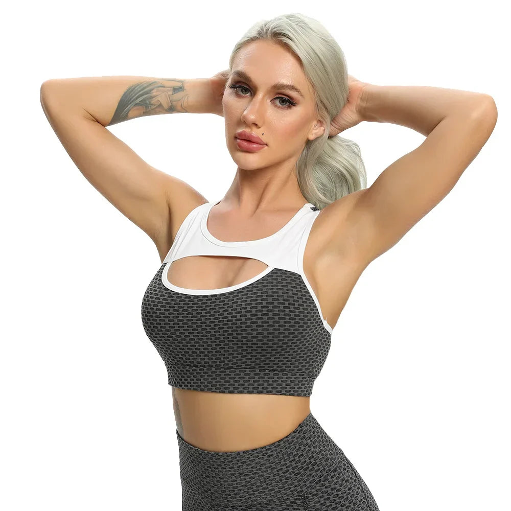 Seamless Sports Bra Crop Top