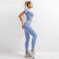 Seamless Yoga Gym Sports Suit