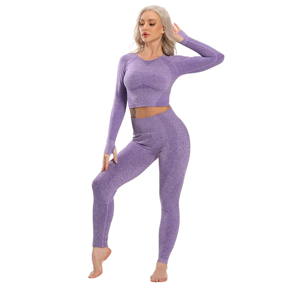 Women Long Sleeve Tracksuit Active Wear