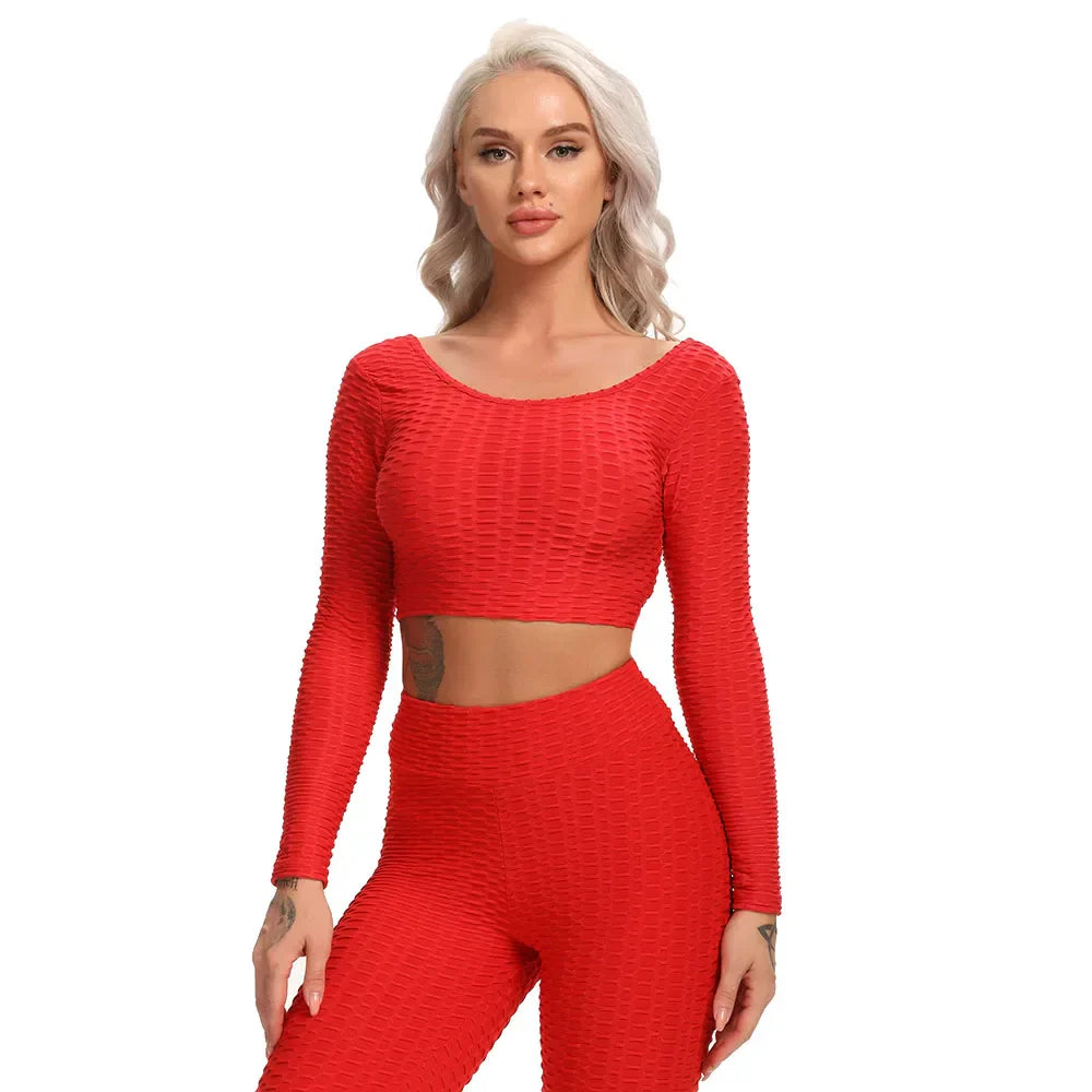 Sexy Backless Yoga Tops for Fitness