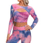 Sexy Training Textured Yoga Top