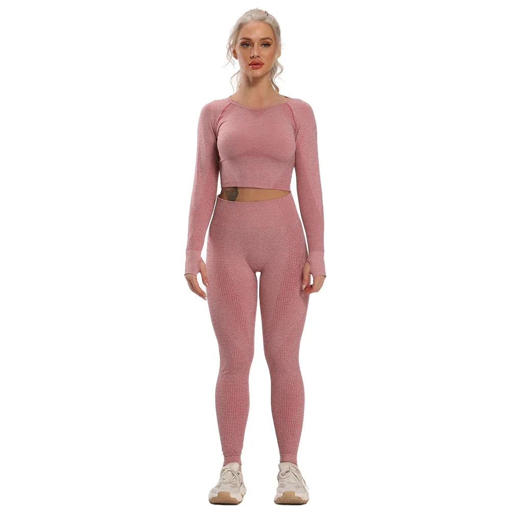 Women Long Sleeve Tracksuit Active Wear