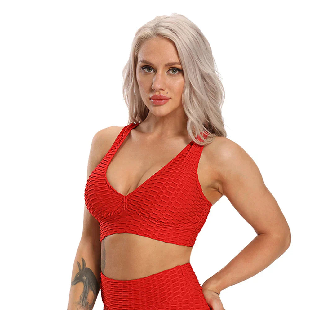 Sexy Backless Yoga Tops for Fitness