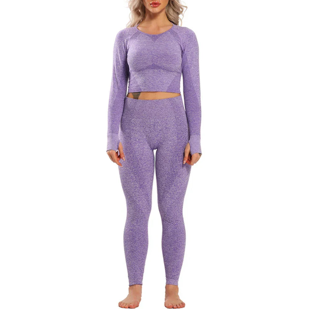 Seamless Yoga Set for Fitness