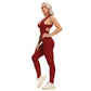 Sexy Sleeveless Tracksuit for Workout