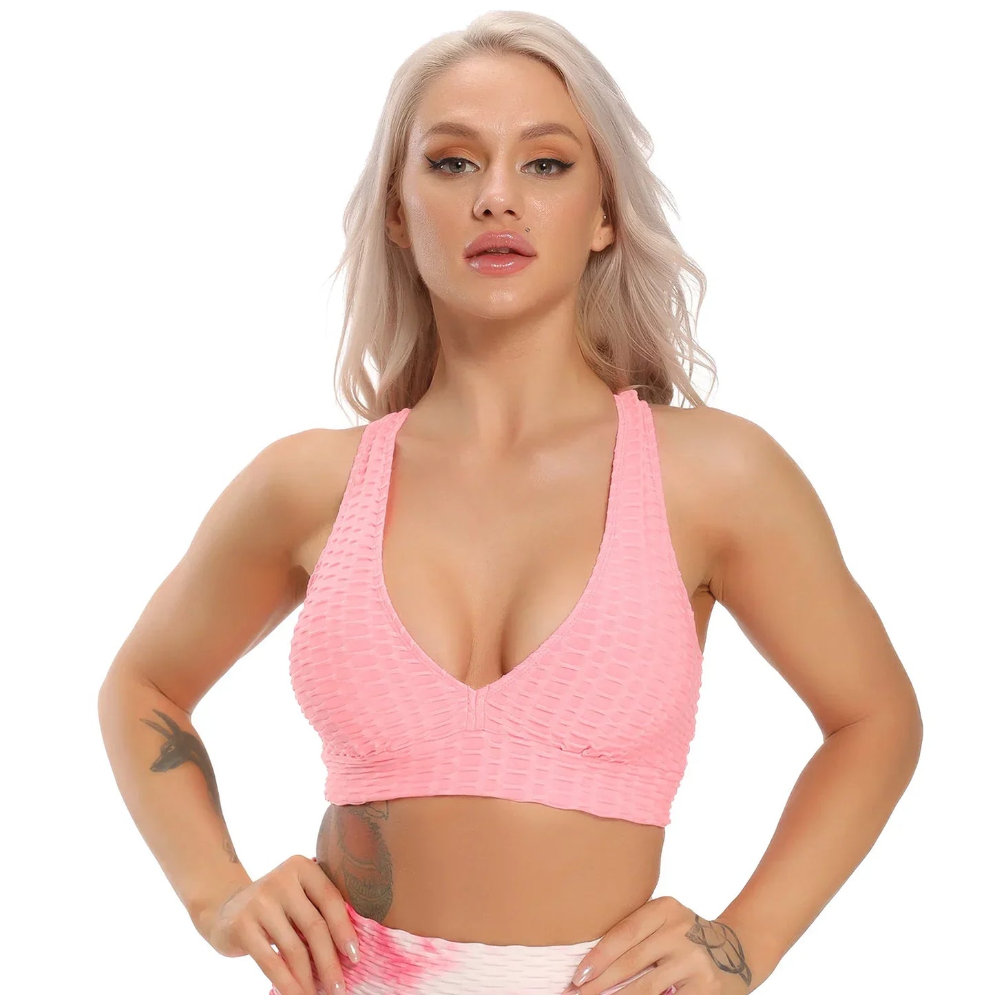 Seamless Sexy Yoga Vest Workout Sports Bra