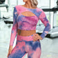 Sexy Training Textured Yoga Top