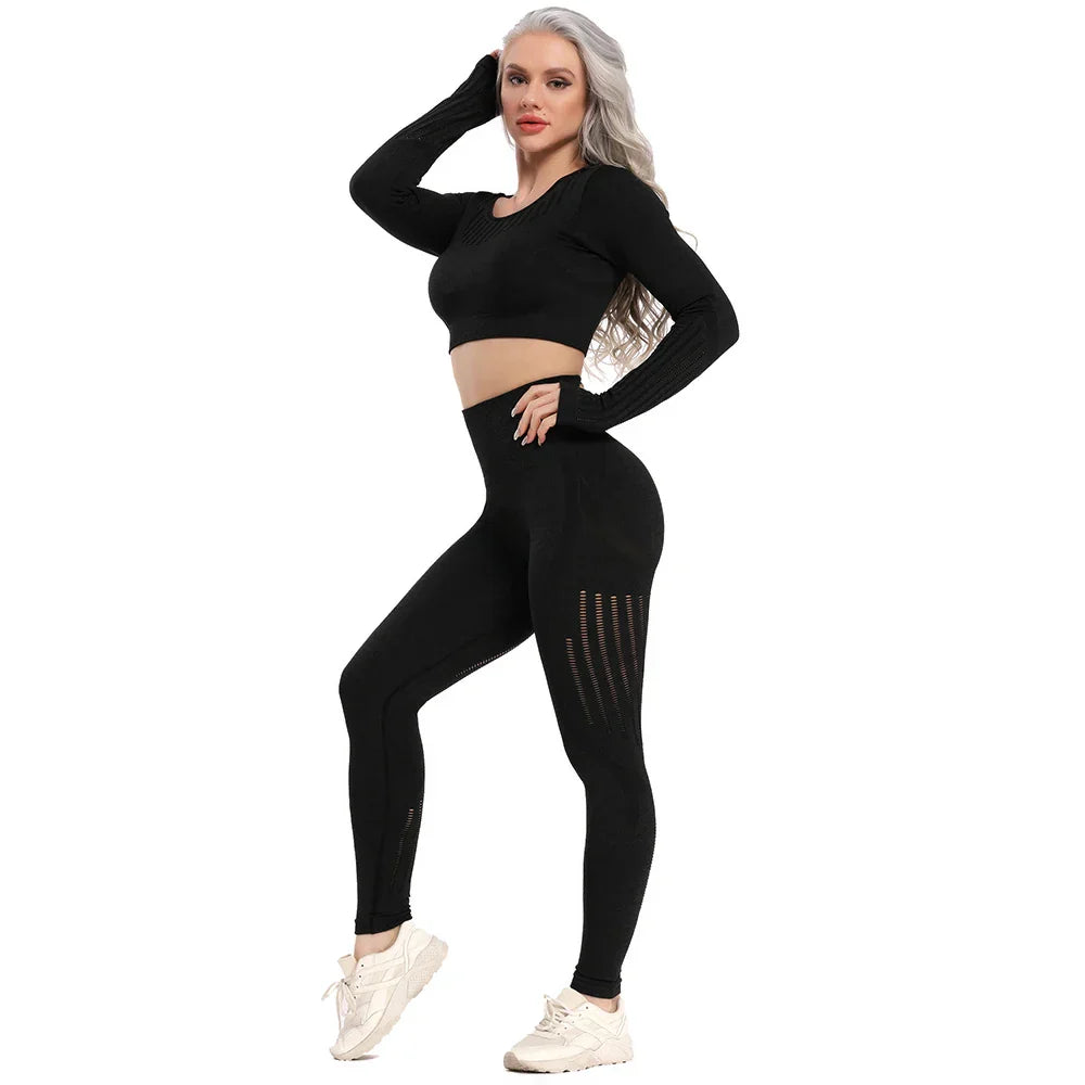 Seamless Sportswear Gym Sports Suits