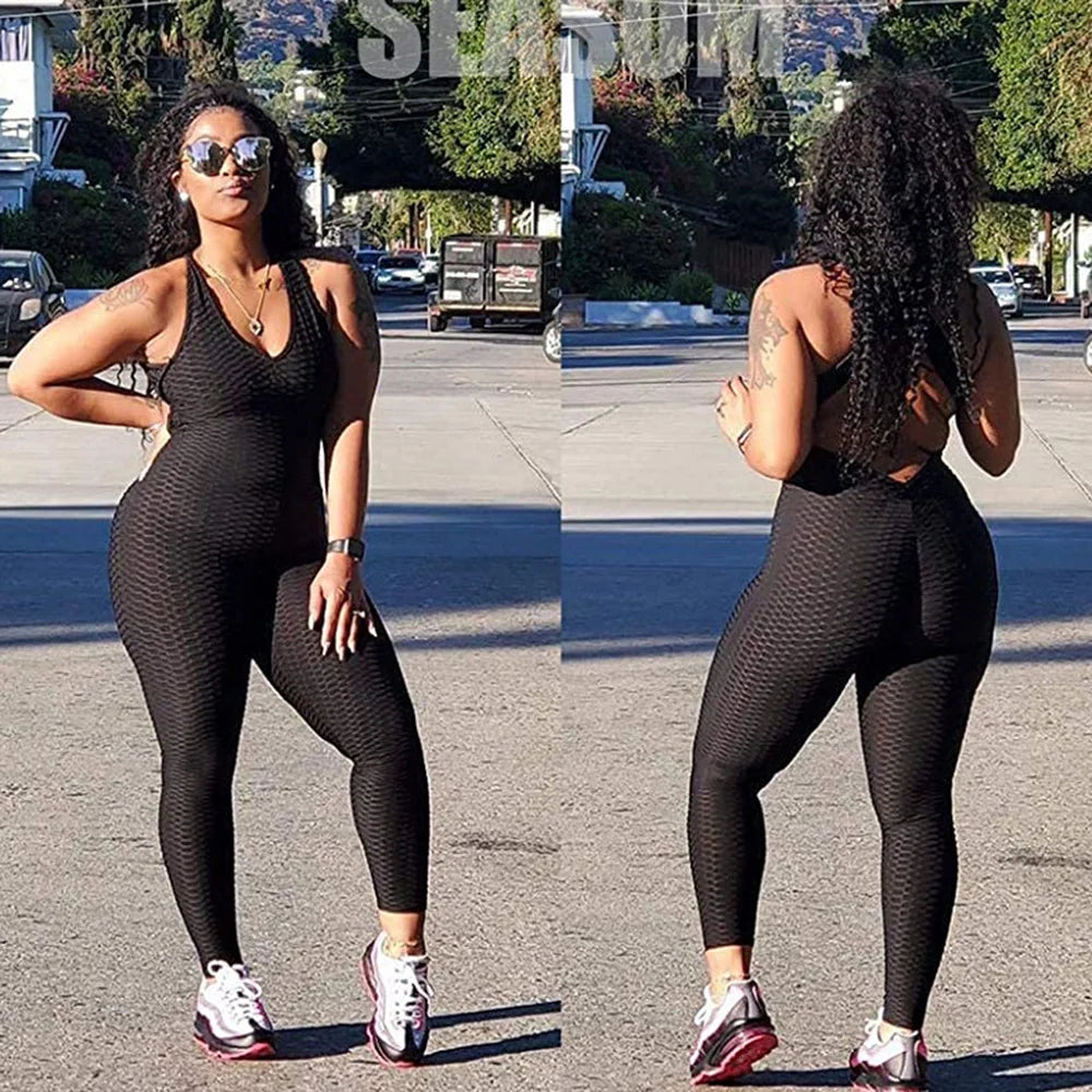 Sexy Sleeveless Tracksuit for Workout