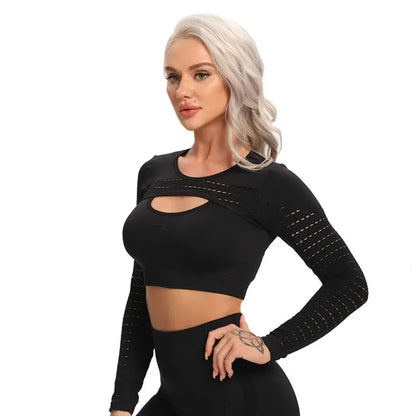 Long Sleeve Workout Tops for Women