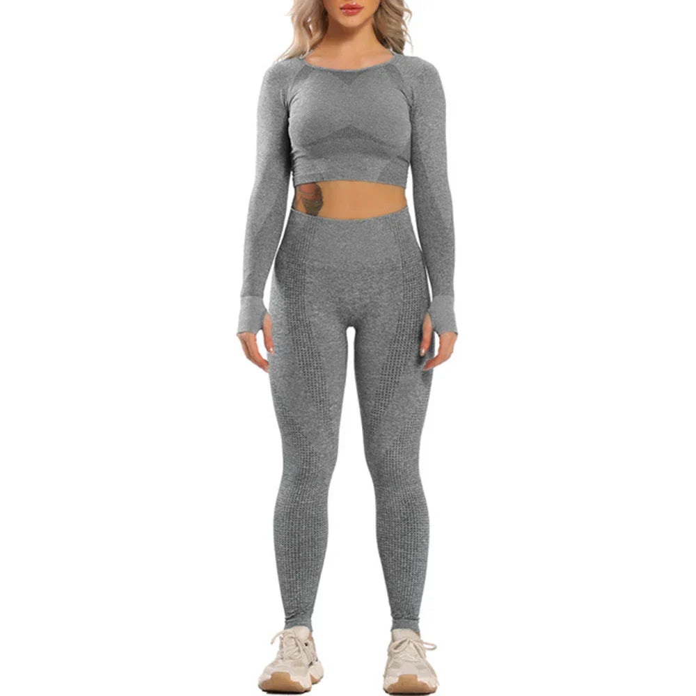 Seamless Yoga Set for Fitness