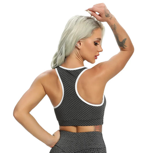 Seamless Sports Bra Crop Top