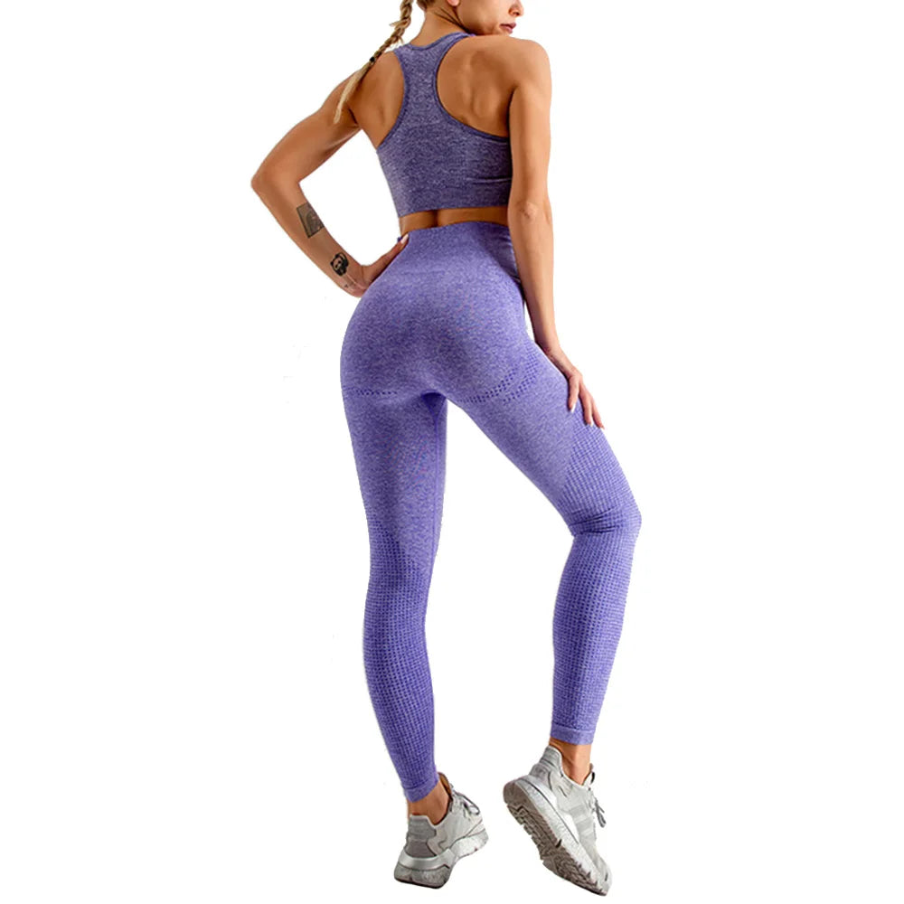 Seamless Yoga Set for Fitness