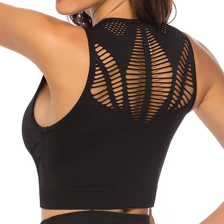 Yoga Vest Backless Quick Dry Top