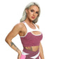 Seamless Sports Bra Crop Top