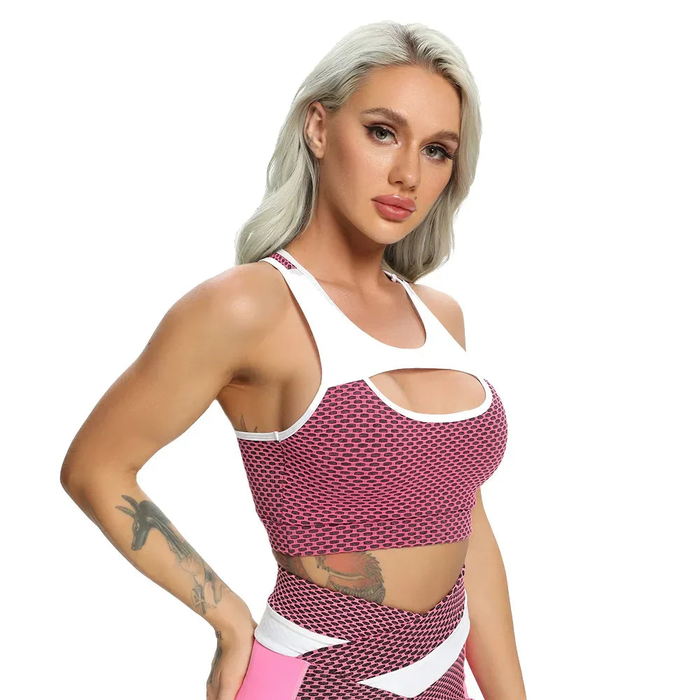 Seamless Sports Bra Crop Top
