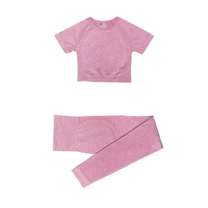 Seamless Yoga Gym Sports Suit