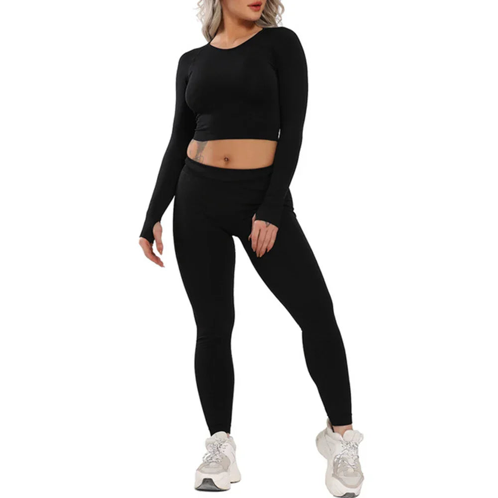 Seamless Yoga Set for Fitness