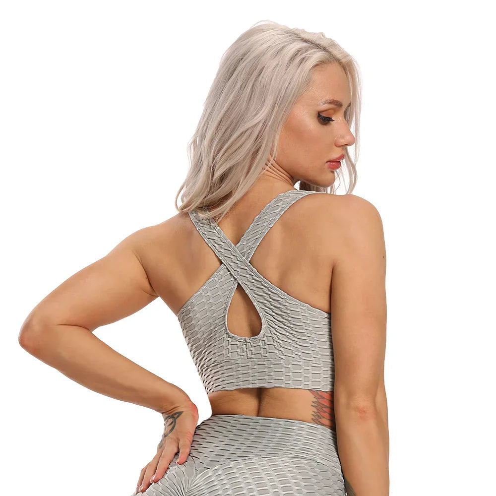 Sexy Backless Yoga Tops for Fitness