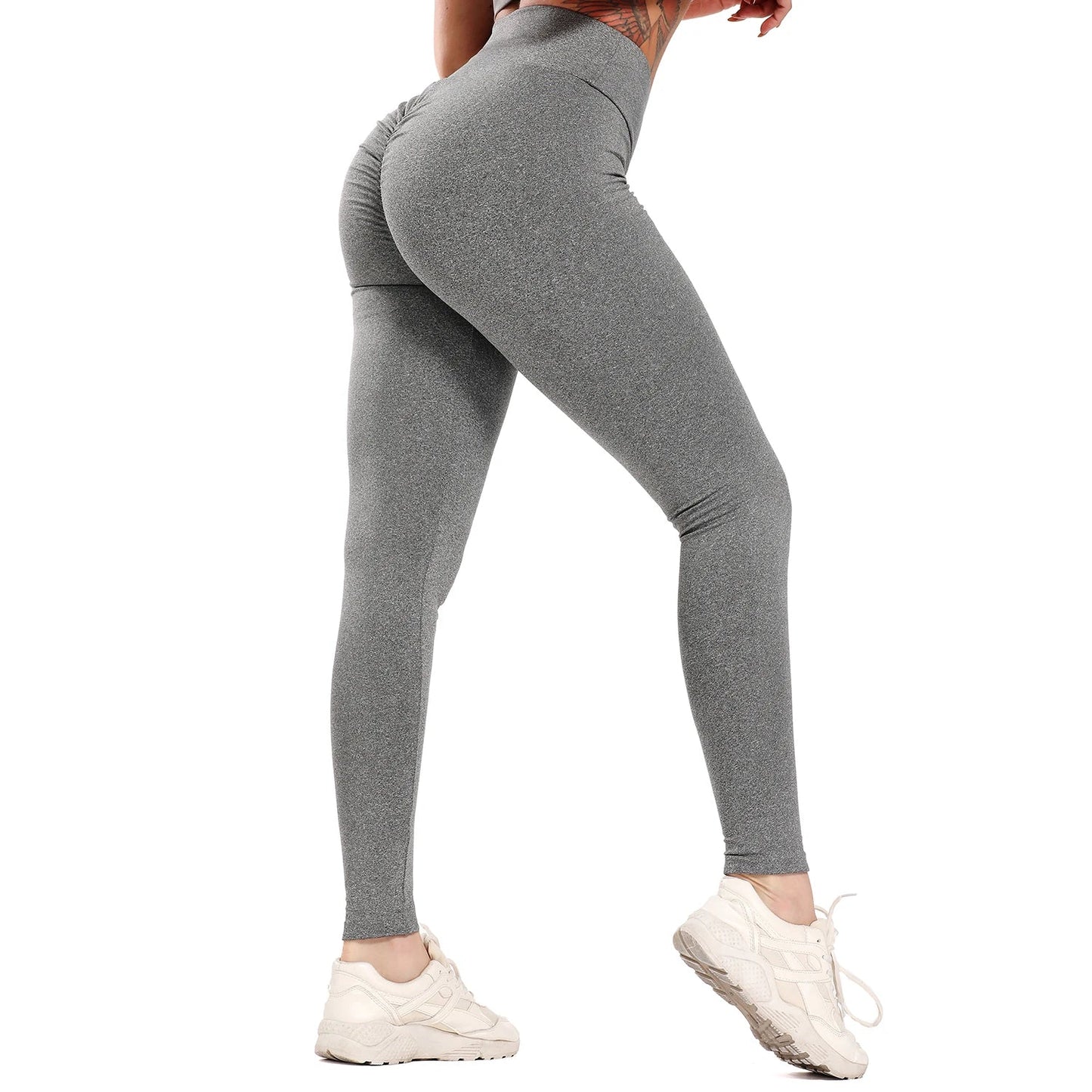 Hollow Crop Top High Waist Sports Leggings Set