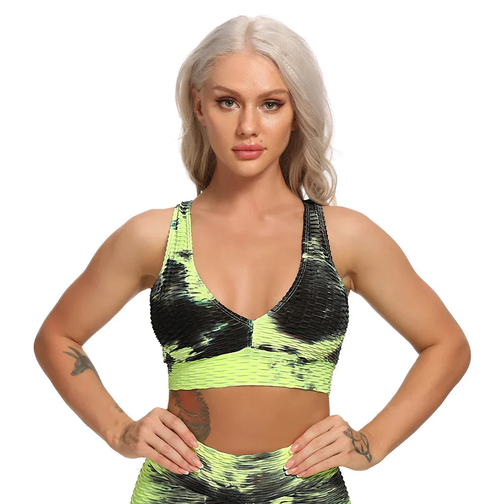 Seamless Sexy Yoga Vest Workout Sports Bra