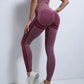 High Waist Push Up Workout Elastic Tights