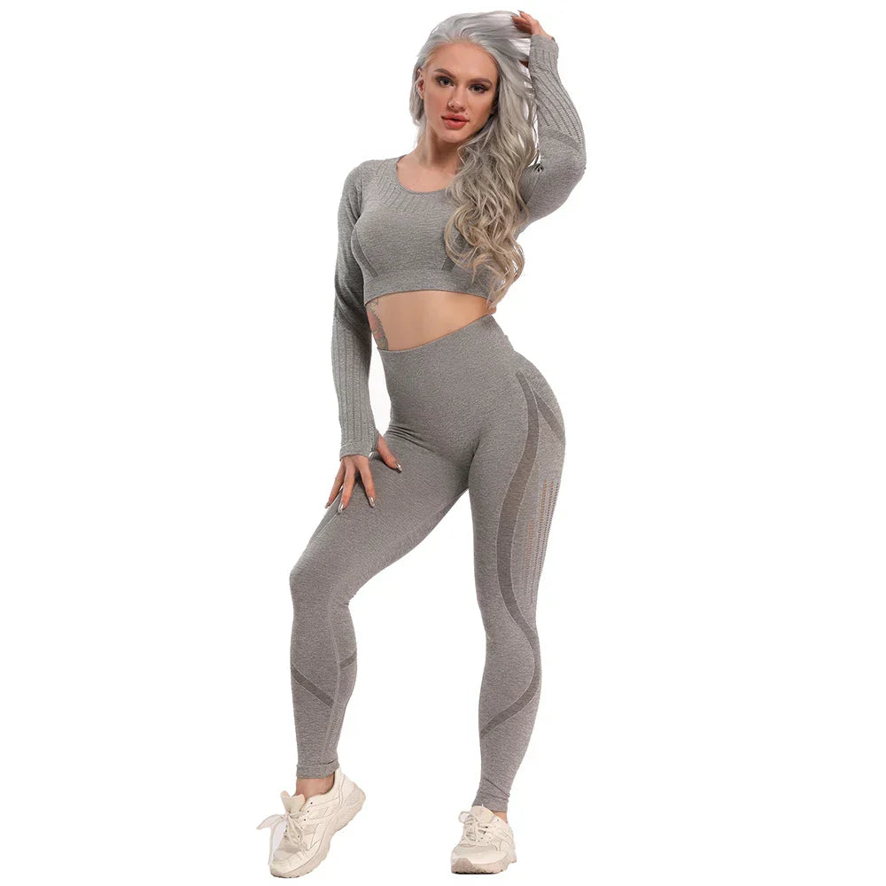 Seamless Sportswear Gym Sports Suits