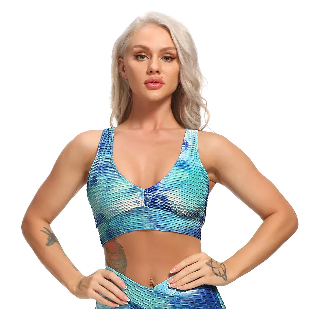 Seamless Sexy Yoga Vest Workout Sports Bra