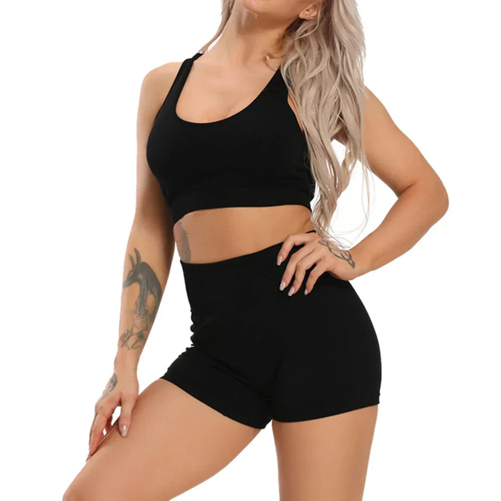 Seamless Yoga Set for Fitness