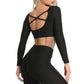 Sexy Backless Yoga Tops for Fitness