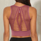 Solid Quick Dry Running Gym Sport Bra