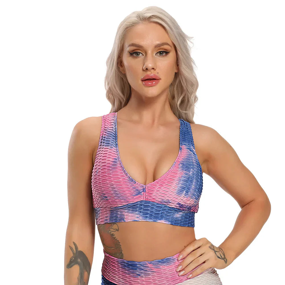 Seamless Sexy Yoga Vest Workout Sports Bra