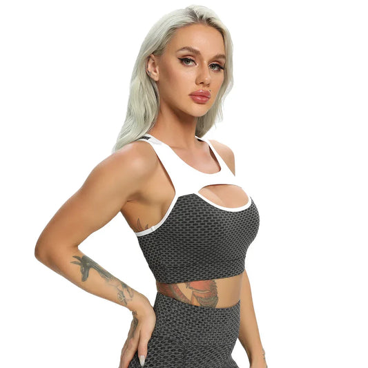 Seamless Sports Bra Crop Top