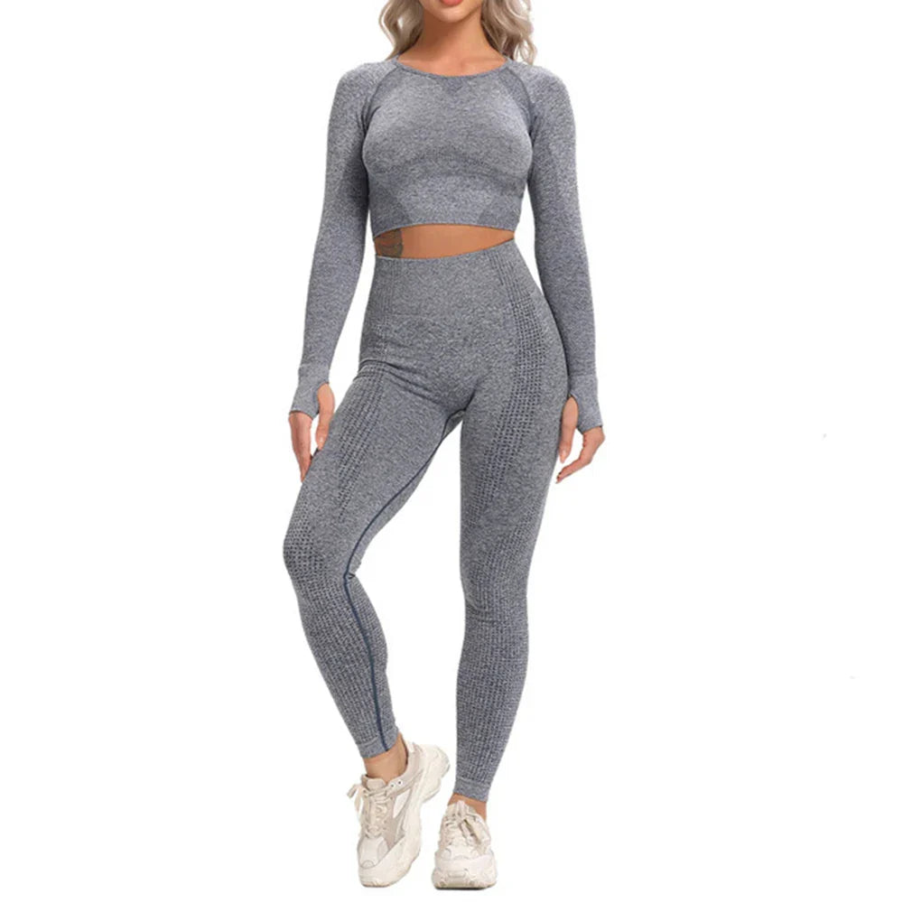Seamless Yoga Set for Fitness