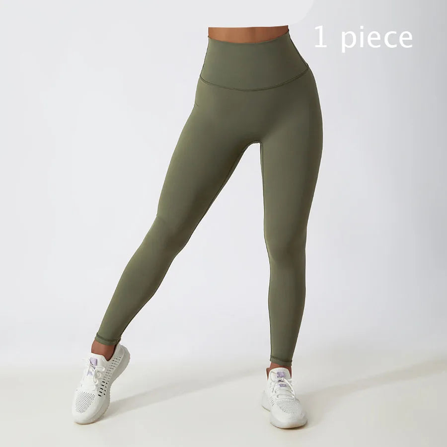 Yoga Set Women Gym Quick-drying Long-sleeved Coat Training Workout