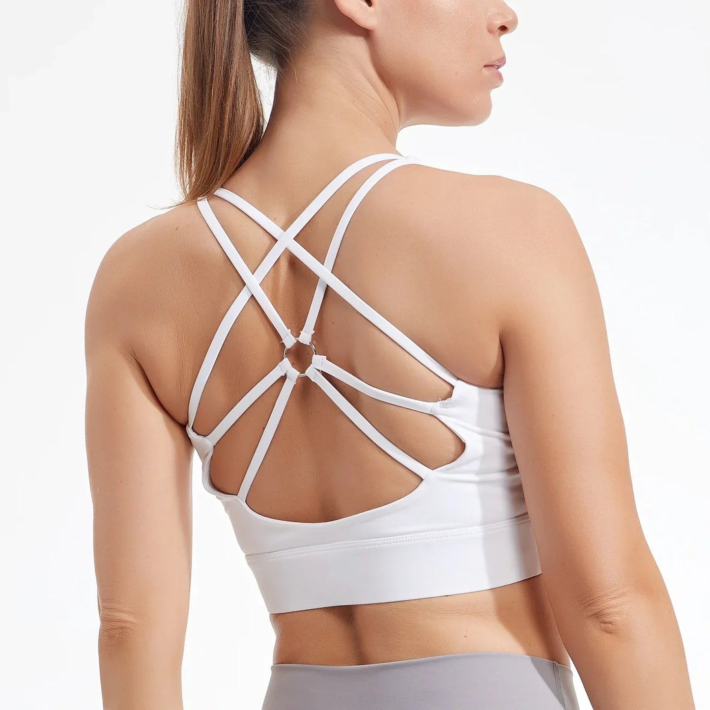 Running Yoga Vest Gym Padded Bra