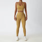 Yoga Set Women Gym Quick-drying Long-sleeved Coat Training Workout