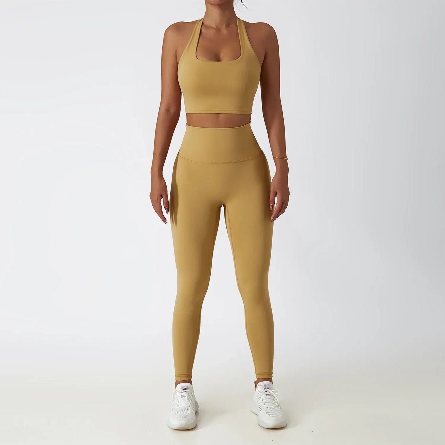 Yoga Set Women Gym Quick-drying Long-sleeved Coat Training Workout