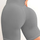 Women V Cross Waist Yoga Shorts 3.5 Workout Shorts Running Fitness Sports Shorts